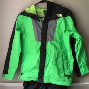 North face snow suit